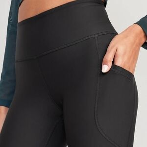 Old Navy Black High-Waist Leggings